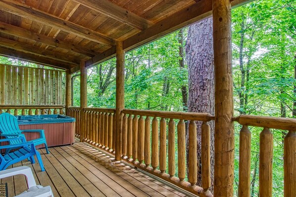 Idromassaggio all'aperto