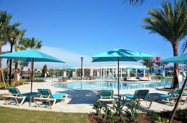 Alberca al aire libre 