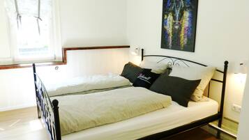 2 Schlafzimmer, Zimmersafe, Reisekinderbett, kostenloses WLAN