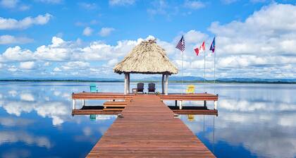 Waterfront Caribbean getaway with private dock *Gold Standard Certified