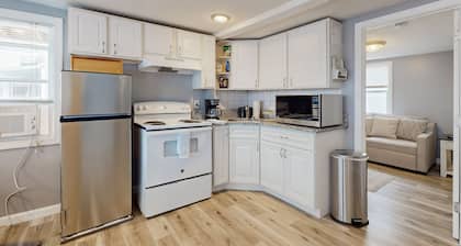 Comfortable condo with partial AC, and high-speed WiFi.