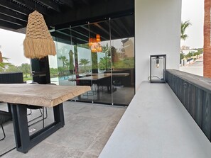 Restaurante al aire libre