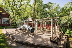 Children's area - Resort Living on 175ft of Sandy Beach on Ottertail Lake, MN.- Cabin #4 (Battle Lake)