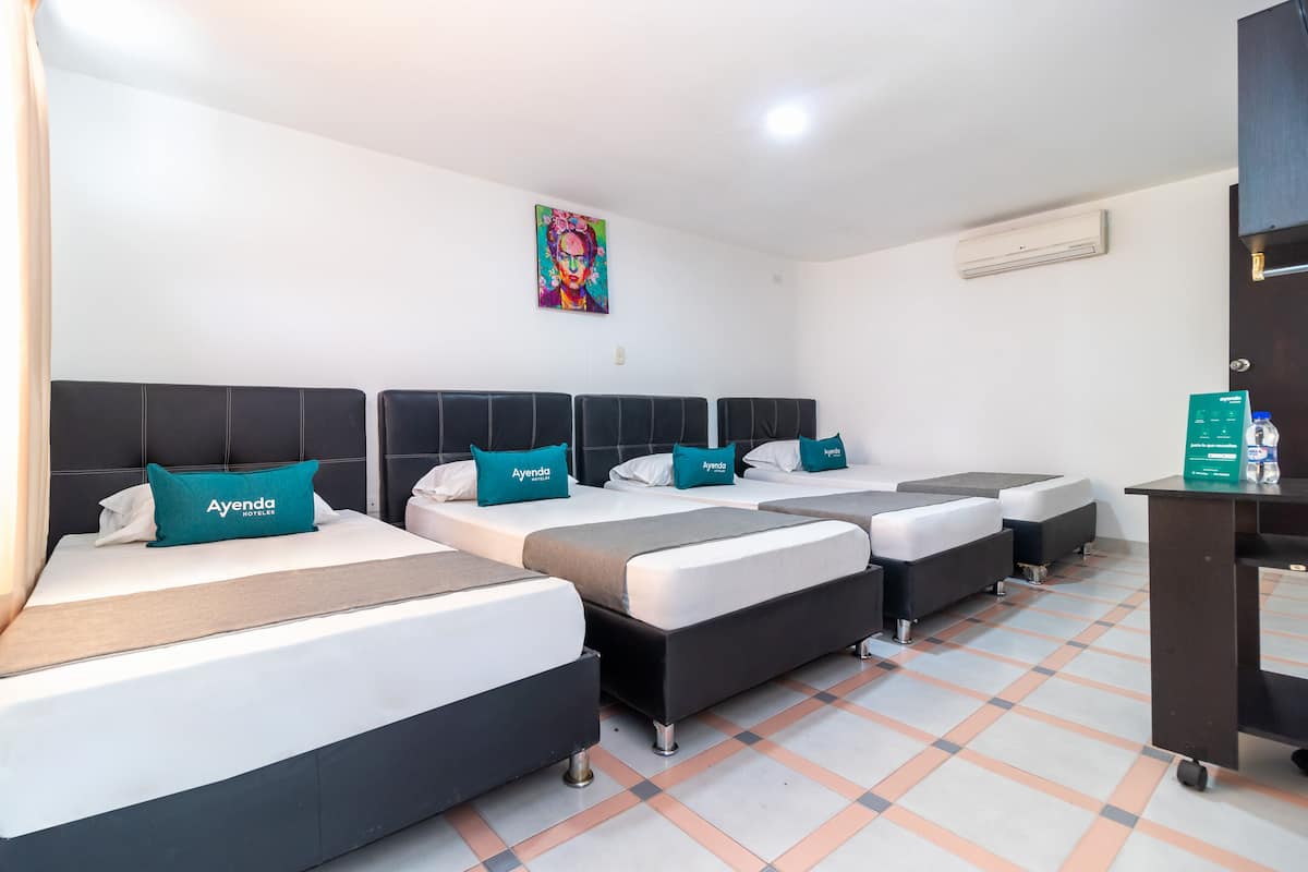 Quadrupla Standard | Biancheria da letto ipoallergenica, Wi-Fi gratuito, lenzuola
