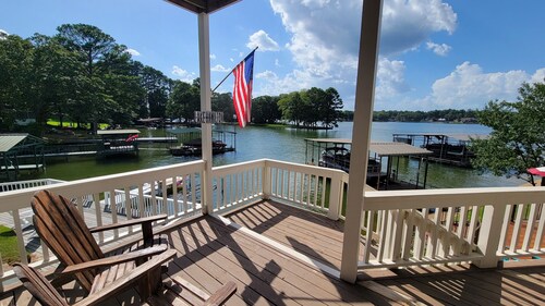Waterfront Lake Hamilton Home | Pool, Hot Tub, A+ Views, Dock, Huge Game Room