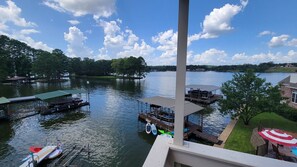 Property grounds - Waterfront Lake Hamilton Home | Pool, Hot Tub, A+ Views, Dock, Huge Game Room (Hot Springs)