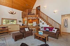 TV, fireplace, Netflix, table football