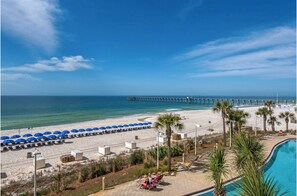 Accommodatie ligt op het strand