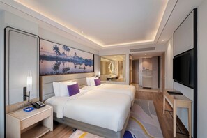 デラックス ルーム (Twin Bed) | ミニバー、セーフティボックス (室内)、デスク、ノートパソコン用作業スペース