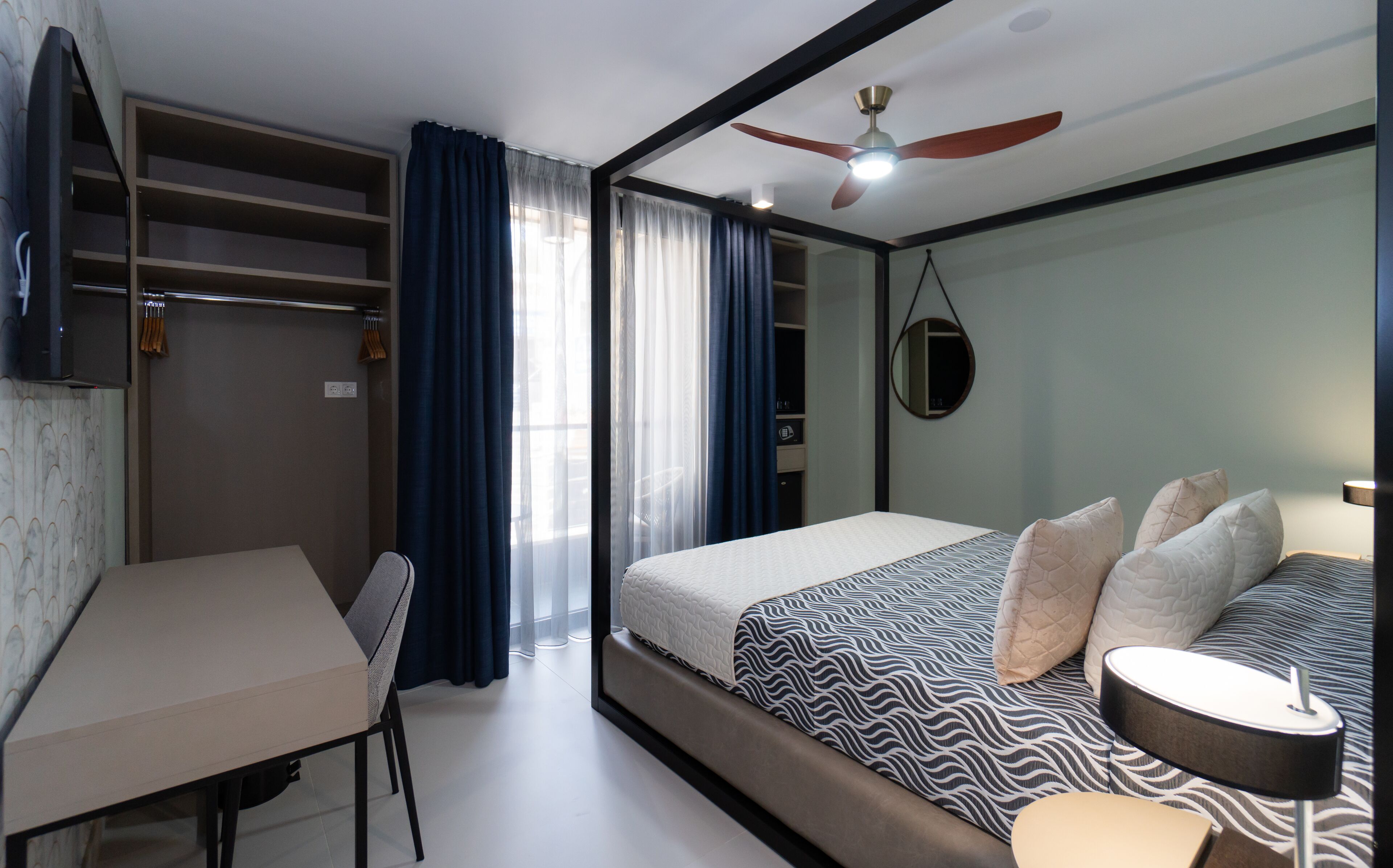 deluxe double room | egyptian cotton sheets, premium bedding, down duvets, memory-foam beds