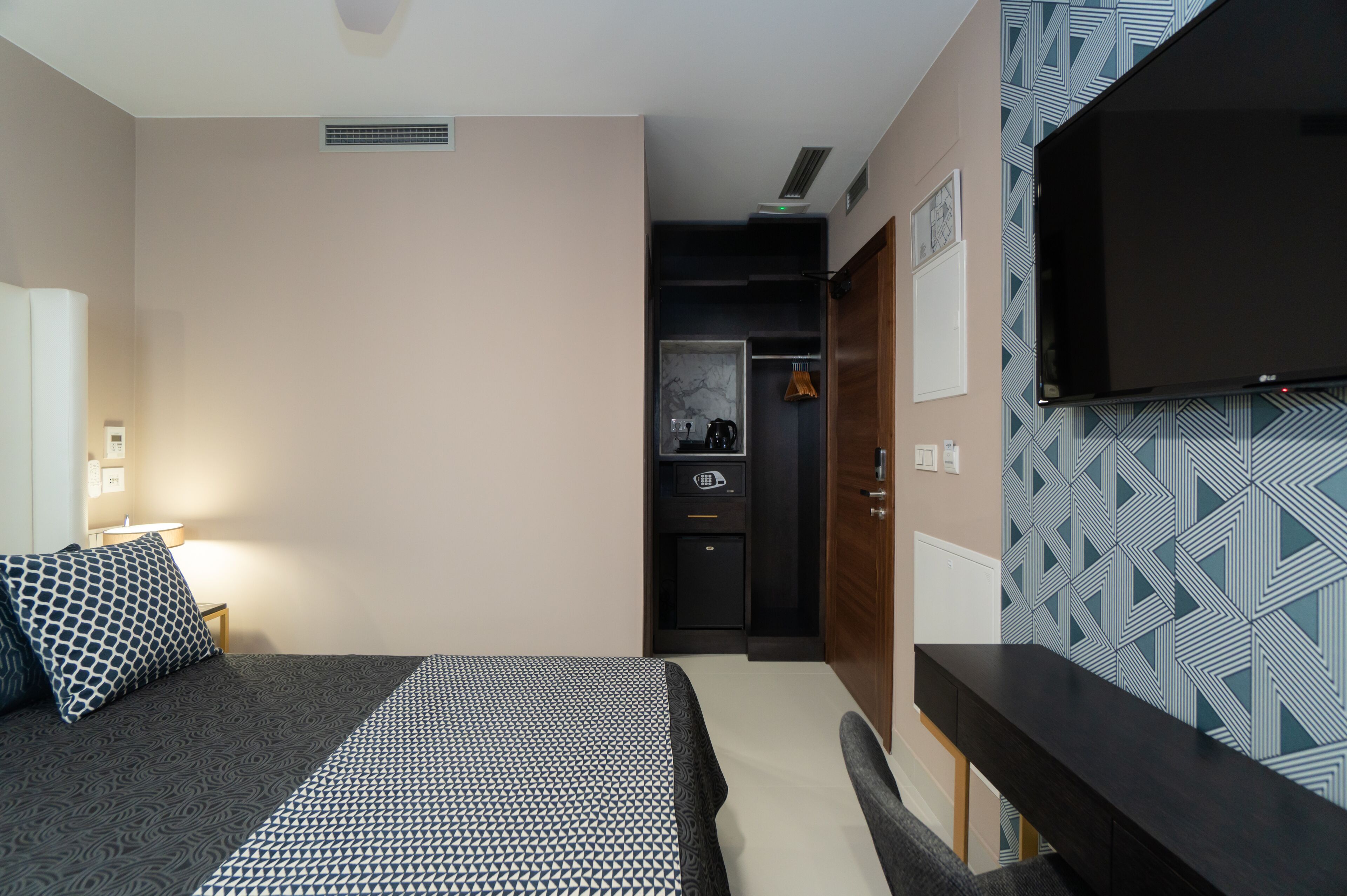 economy double room | egyptian cotton sheets, premium bedding, down duvets, memory-foam beds