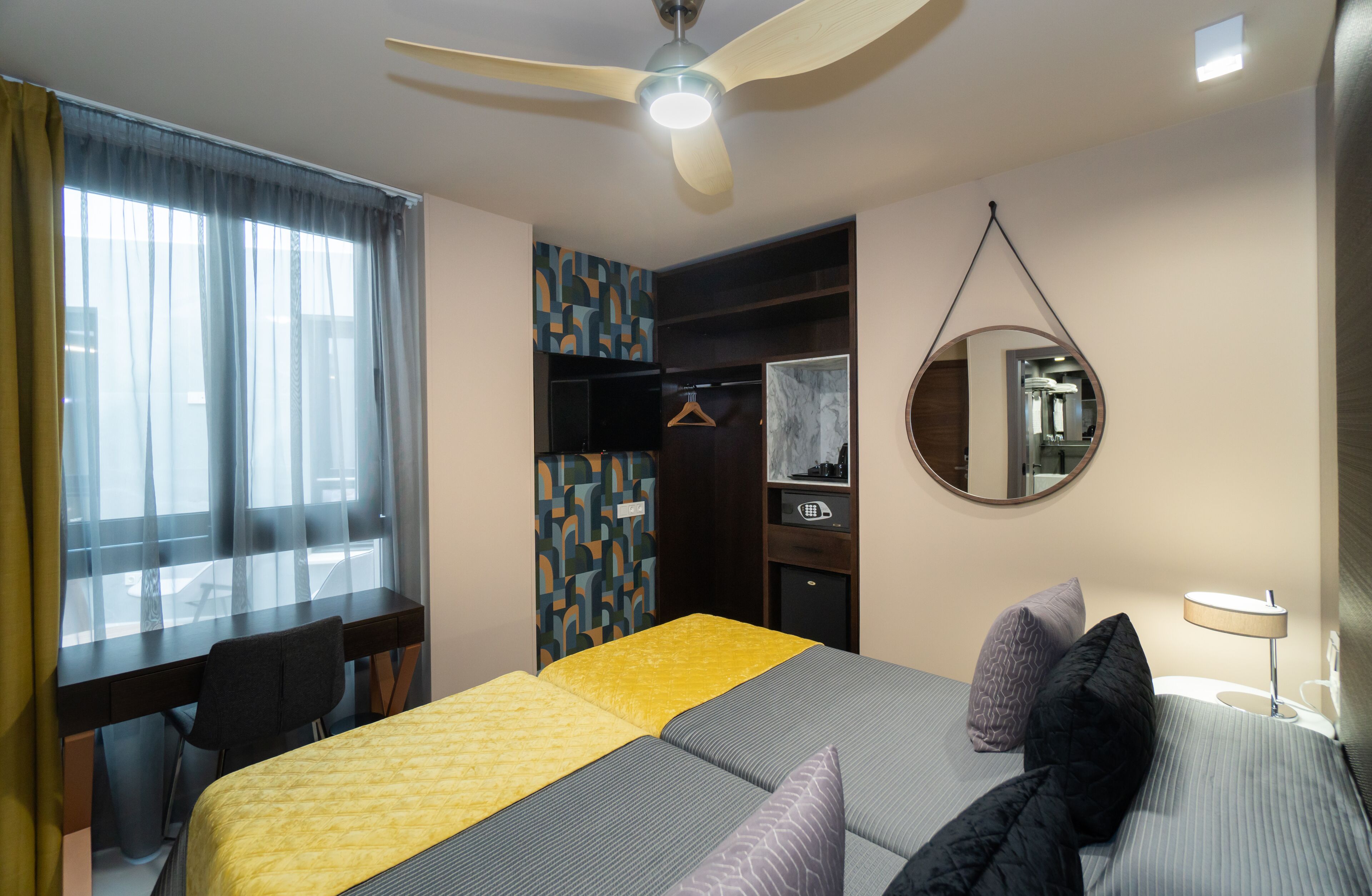 standard double room | egyptian cotton sheets, premium bedding, down duvets, memory-foam beds