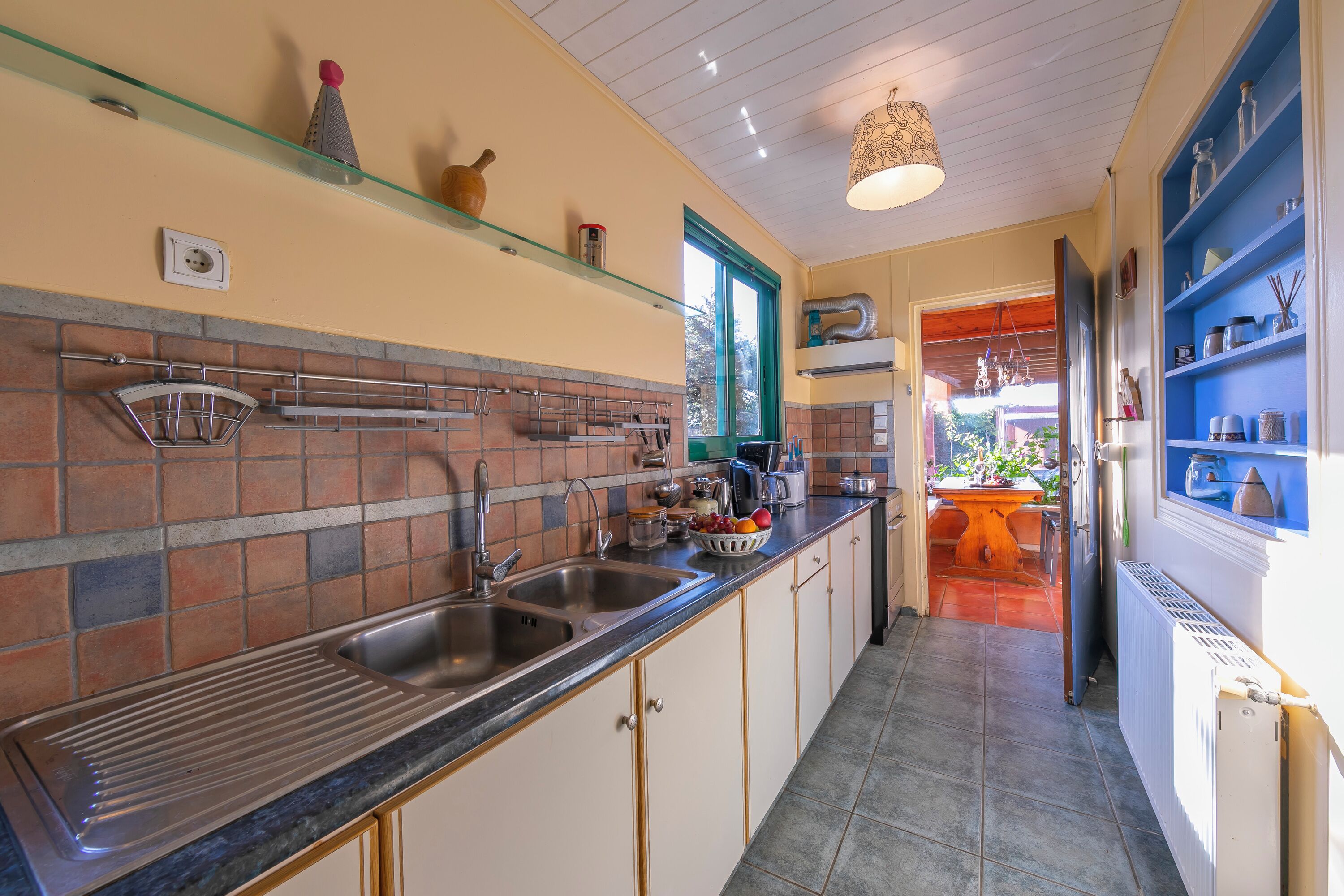 Family Villa, Multiple Bedrooms, 2 Bathrooms (Villa Revita Kourouta beach) | Private kitchen | Fridge, oven, stovetop, dishwasher