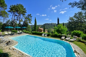 Family Villa, Multiple Bedrooms, Fireplace, Mountainside (Villa Casacheta) | Pool | Seasonal outdoor pool