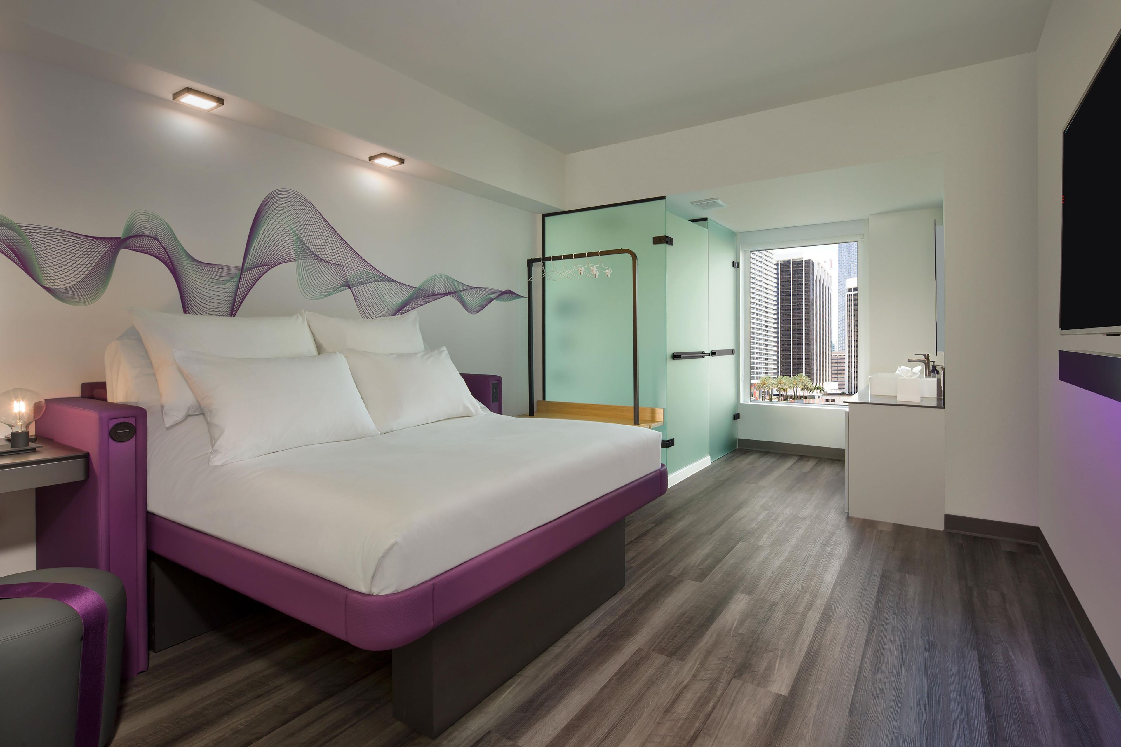 Hypo-allergenic bedding available, in-room safe, soundproofing