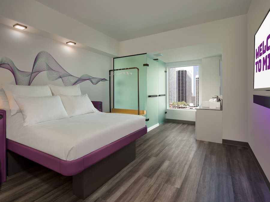 Hypo-allergenic bedding available, in-room safe, soundproofing