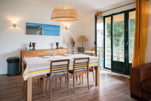 Maison de famille : vue mer, plage à 50m