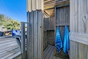 Property grounds - Coastal Cottage 212 | Oceanview Deck + Patio | Grill | Steps from the Beach (Fernandina Beach)