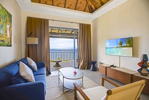 Chalet superior, 1 habitación, vistas al mar, junto a la montaña | Zona de estar