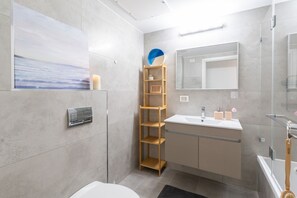 Apartment | Bathroom - Modern Comfort Escape by Sea N' Rent  (Nahariya)