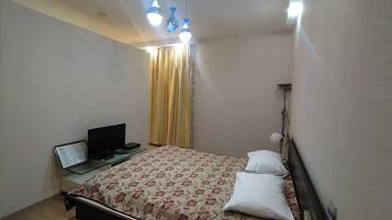 1 quarto, roupa de cama