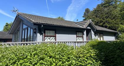 Holiday lodge with stunning views near the shore of Bassenthwaite Lake