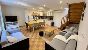 Living area - Gîte Le Plessis/ class 3*** (PARCAY LES PINS)