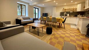 Living area - Gîte Le Plessis/ class 3*** (PARCAY LES PINS)