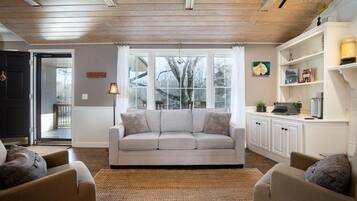 TV connectée, cheminée