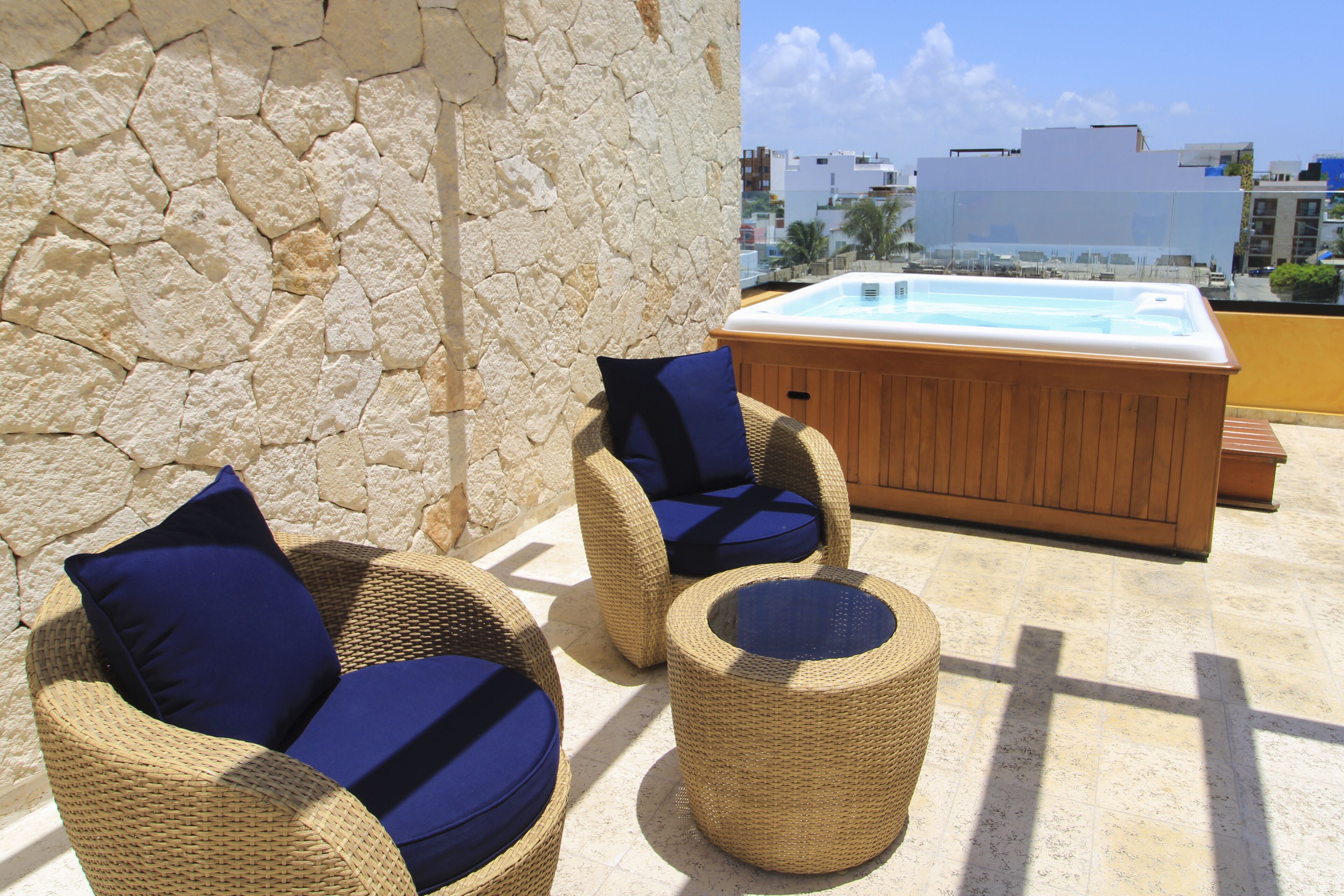 Enceinte de l’hébergement