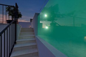 Opvarmet pool