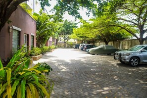 Overnattingsstedets uteområder