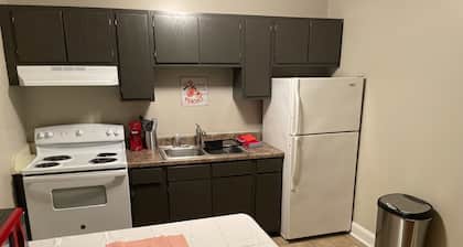 Newly renovated rocket city studio