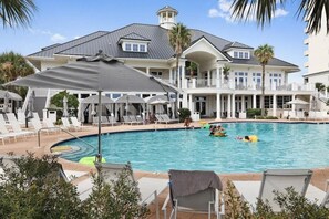 Indoor pool, a heated pool