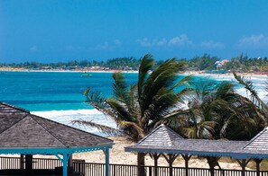 On the beach, sun loungers, beach towels - Luxury studios with ocean view on Orient bay (Cul-de-Sac)