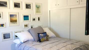 1 室のベッドルーム、WiFi (無料)、ベッドシーツ