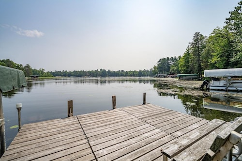 Crosslake Family Lake Retreat + Guest Cabin - Sleeps 13 - Dock - Minutes to Town