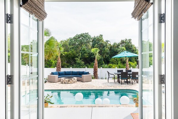 Außenpool, beheizter Pool