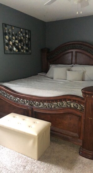 3 bedrooms, iron/ironing board, free WiFi, bed sheets