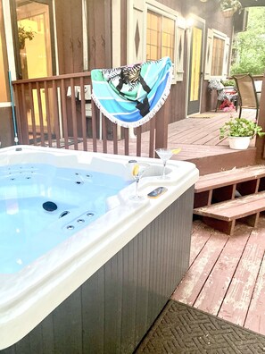 Baignoire à remous extérieure