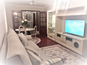 Smart-tv en een kantoor