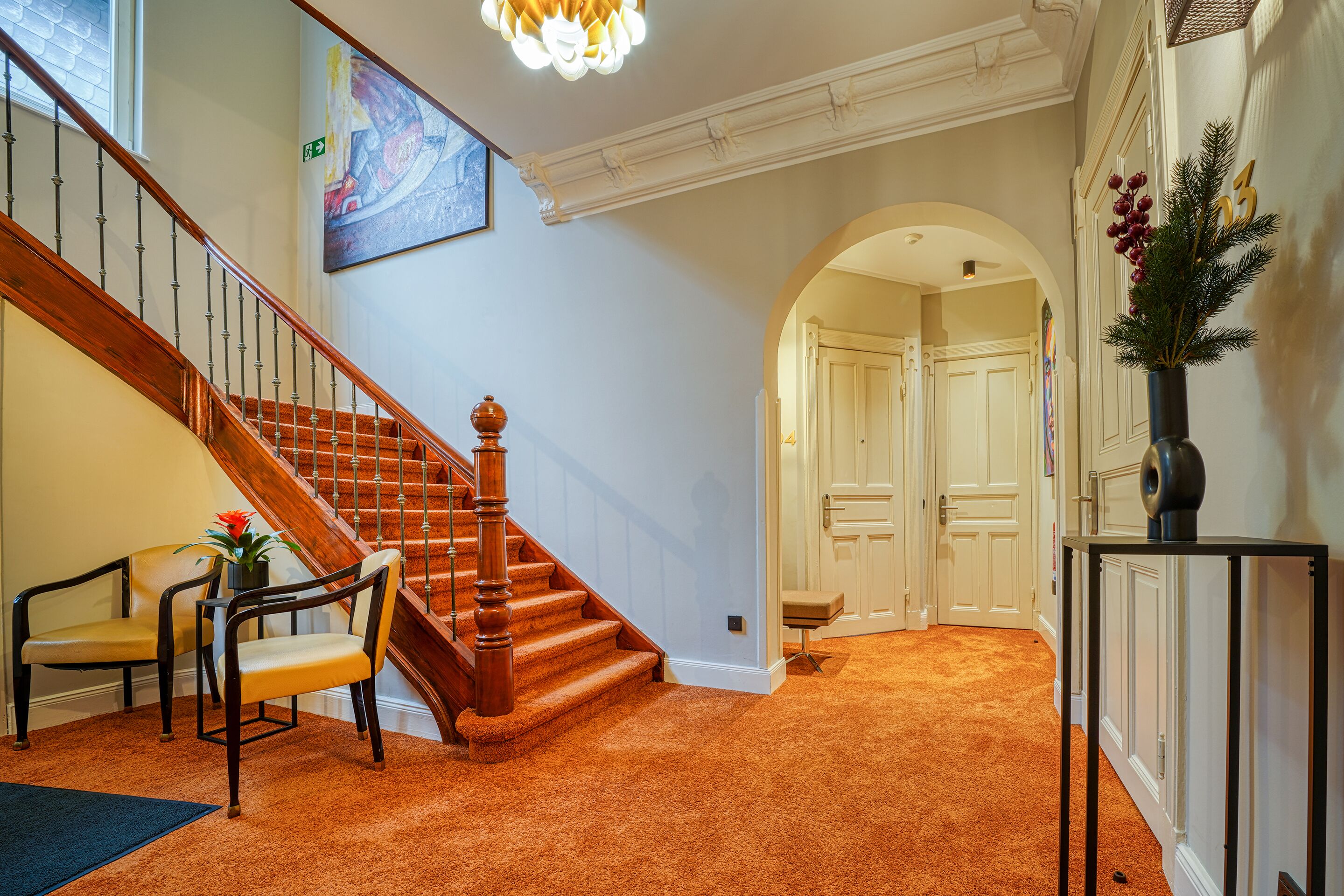 تفاصيل الفندق من الداخل