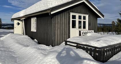 4 pers. chalet avec une vue fantastique au milieu d'un environnement naturel.