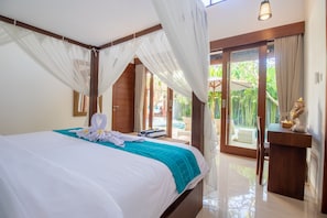 Exclusive-Villa | Ausblick vom Zimmer