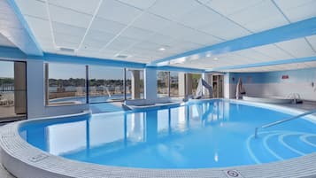 Indoor pool, a heated pool