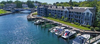 Lake Escape | Downtown Charlevoix | Pool, Hot Tub, Sauna | Full Size Kitchen