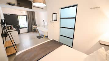 1 間睡房、高級寢具、羽絨被、Tempur-Pedic 床墊