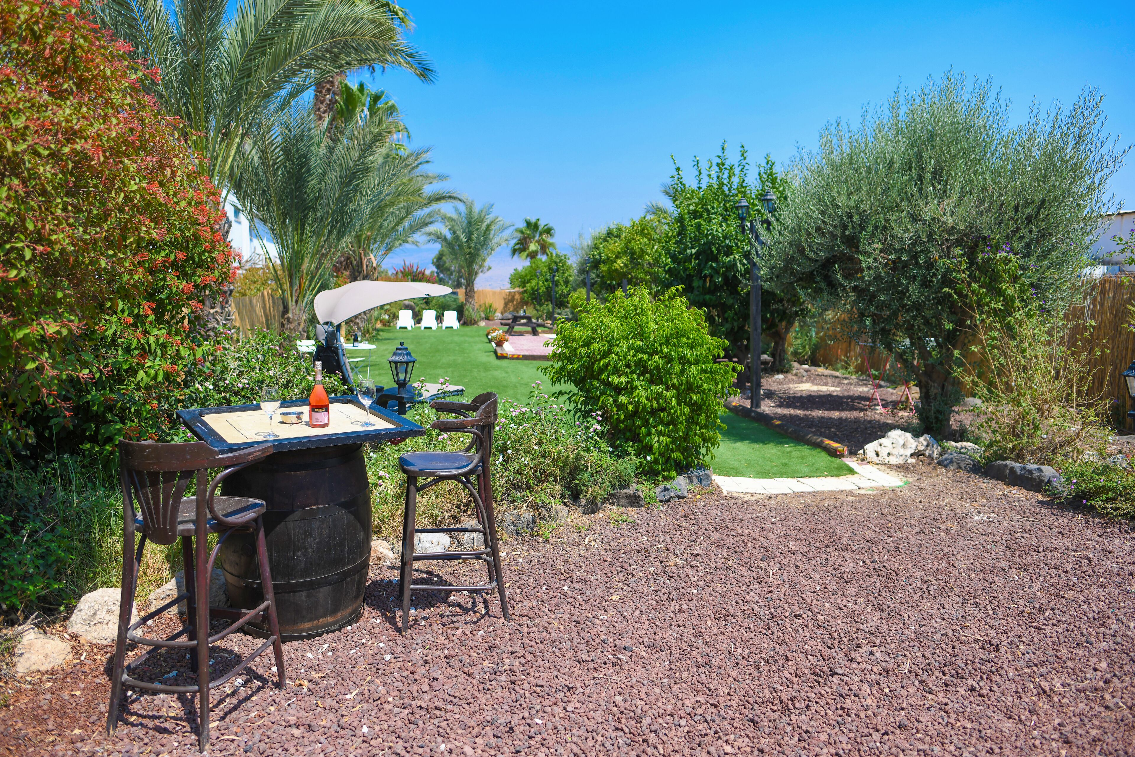 Vue sur le jardin