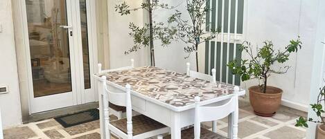 Udendørs spisemuligheder