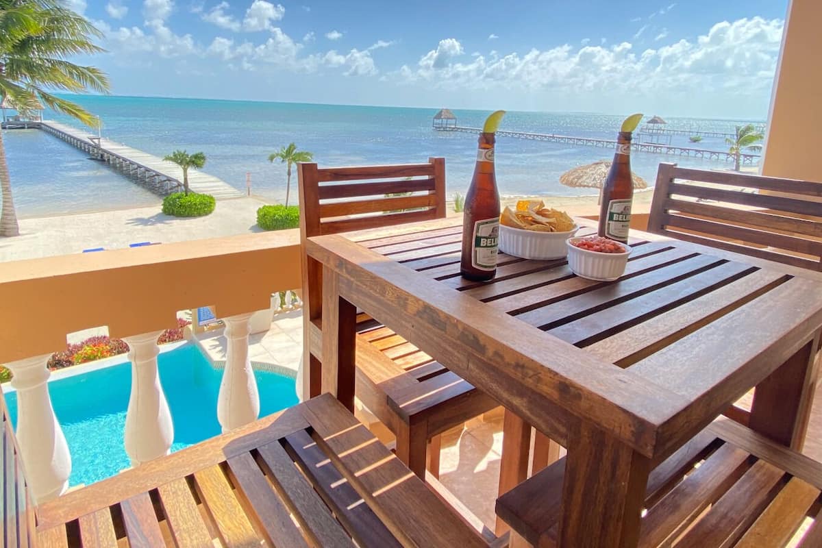 Elite Suite, 3 Bedrooms, Sea View, Oceanfront | Balcony
